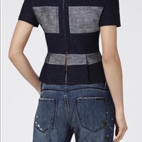 Bcbgmaxazria peplum top - Size S - Picture 2 of 6